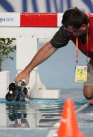 *Фото с Чемпионата Мира 2011 (Тэгу, Корея). Вот такими камерами фотографируют из воды