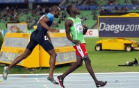 *Фото с Чемпионата Мира 2011 (Тэгу, Корея). Финал в беге на 400м