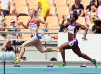 *Фото с Чемпионата Мира 2011 (Тэгу, Корея). Забеги на 200м. Юлия Гущина
