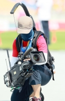 *Фото с Чемпионата Мира 2011 (Тэгу, Корея). Вот такие операторы телевидения