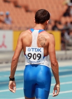 *Фото с Чемпионата Мира 2011 (Тэгу, Корея). Забеги в эст. беге 4х400м. Максим Дылдин