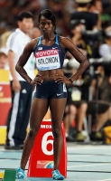 *Фото с Чемпионата Мира 2011 (Тэгу, Корея)ю Полуфиналы в беге на 200м. Шалонда Соломон (США)