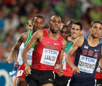 *Фото с Чемпионата Мира 2011 (Тэгу, Корея). Полуфинал в беге на 1500м. Амине Лаалу (Марокко)