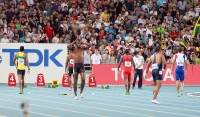 *Фото с Чемпионата Мира 2011 (Тэгу, Корея). Финал в беге на 100м. Фальстарт у Болта