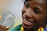 *Фото с Чемпионата Мира 2011 (Тэгу, Корея). Мелани Волкер (Ямайка) - серебряный призер в беге на 400м с/б