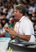 *Фото с Чемпионата Мира 2011 (Тэгу, Корея). Тренер Марии Абакумовой