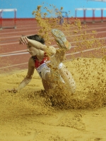 Екатерина Конева. Бронзовый призер Чемпионата России в помещении 2012 (Москва) в тройном прыжке 
