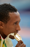 Мухаммед Аман. Чемпион Мира 2013 (Москва) в беге на 800м