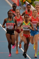 Месерет Дефар. Чемпионка Мира 2013 на 5000м