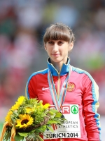 Екатерина Конева. Серебряный призер Чемпионата Европы 2014
