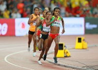 Гензебе Дибаба. Чемпионка Мира 2015 (Пекин) в беге на 1500