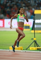 Гензебе Дибаба. Чемпионка Мира 2015 (Пекин) в беге на 1500