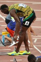 Чемпионат Мира по легкой атлетике 2015 (Пекин). День 1. Забеги на 100м. Усейн Болт (Ямайка)