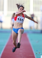 Дарья Нидбайкина. Чемпионка России 2017 в тройном прыжке